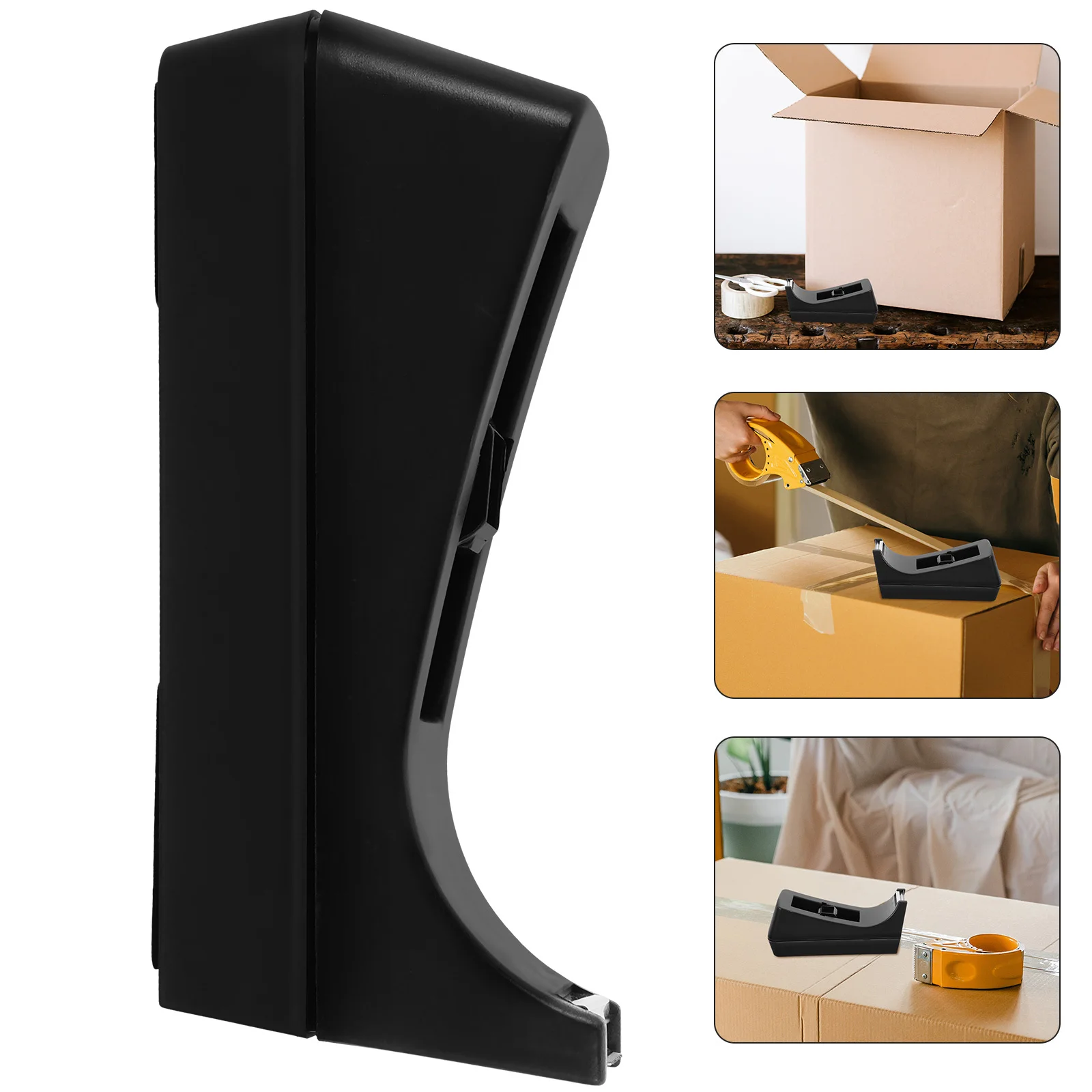 

Tape Dispenser Smooth Edge Cutter For Office School Desk Use Portable Decorative Tape Stand Holder