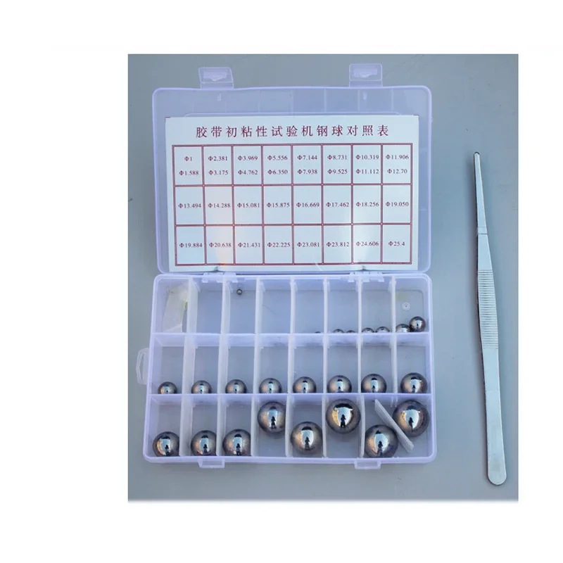 Tape Initial Adhesion Tester Pressure Sensitive Adhesive Initial Adhesion Tester Initial Adhesion Ball Tester New Steel Ball