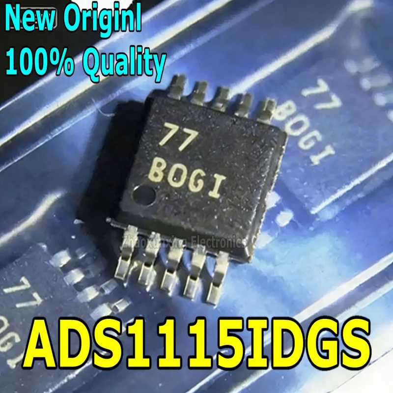 5~10PCS   New   ADS1115IDGSR  BOGI   ADS1115IDGS   ADS1115IDGT    ADS1115    MSOP-10 Chipset