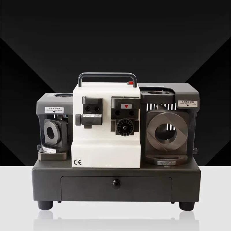 Drill Bit Grinder Twist Drill Sharpening Professional-Grade Φ3-32 Drill Bit Sharpening Rake Angle/Clearance Angle Grinding Twis