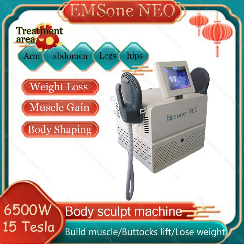 

EMSone NEO Health Weight Loss Machine EMS Electromagnetic Muscle Stimulator Weight Loss 6500W 200Hz RF Technology