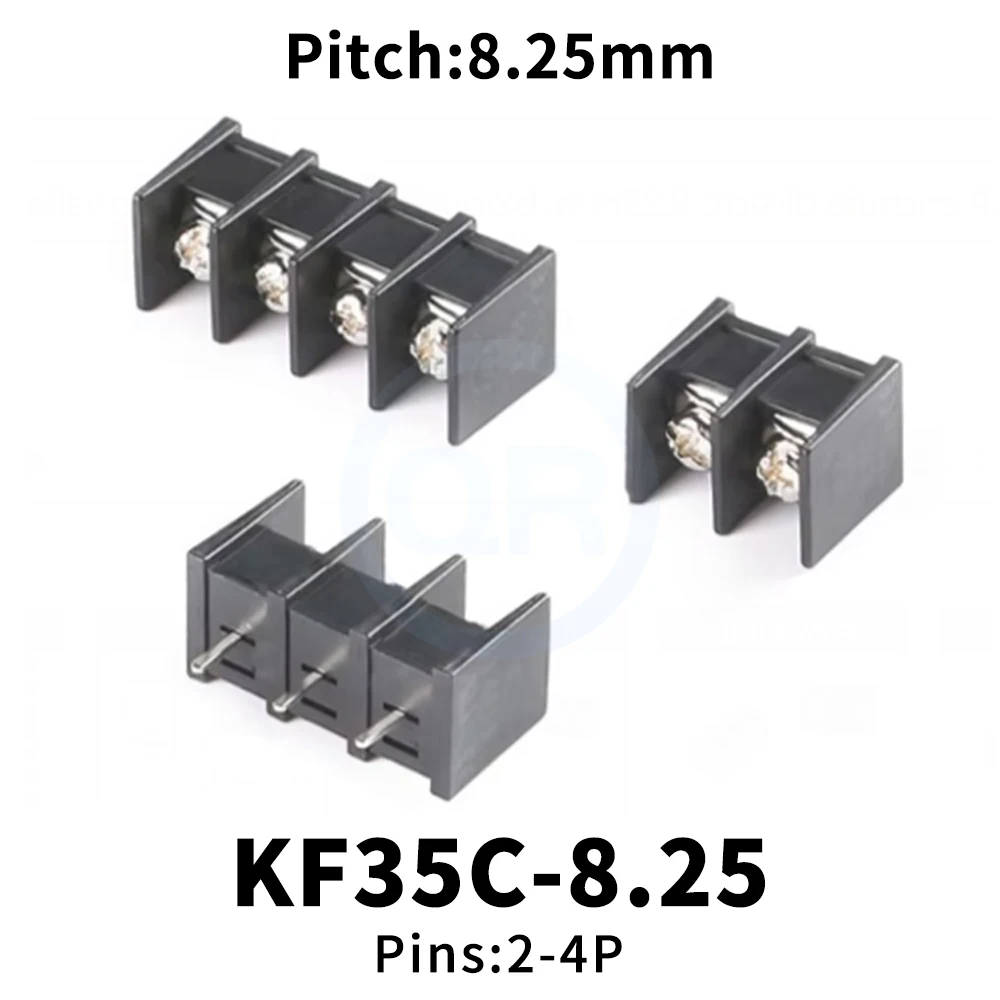 

(10 шт.) KF35C - 8.25 - 2P 3P 4P, клеммная колодка прямоугольного типа с прямым подключением, шаг 8.25 мм, среднее расположение контактов, 35C 8.25 мм