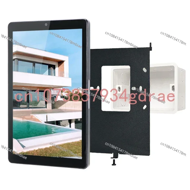 2023 Sunworld YC-SM08P New 8 inch Embedded control touch panel Android 11 tablet pc with rj45 poe