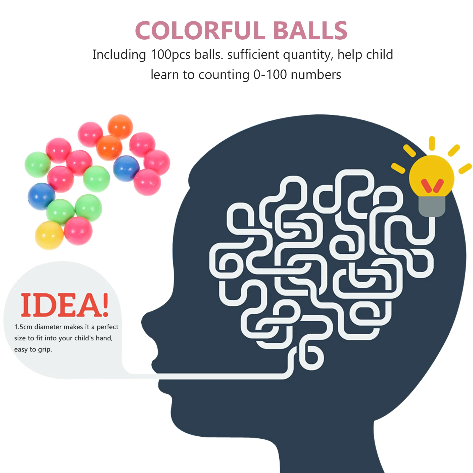 Kleurrijke Plastic Ballen 100 Stuks voor Kinderen Kids Zachte Milieuvriendelijke Water Zwembad Oceaan Speelgoed Baby Zintuiglijke Spelen Stress Ballen
