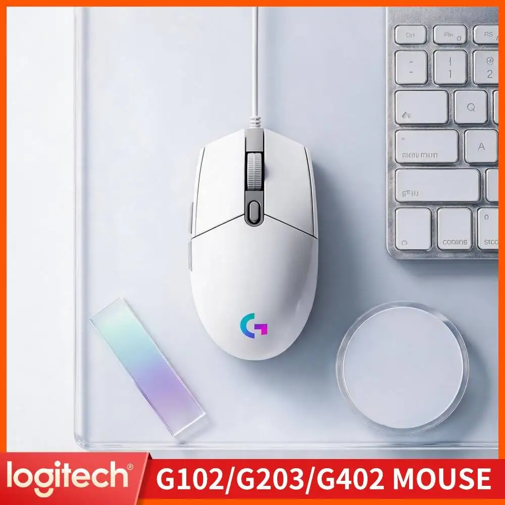 Logitech G203 Prodigy RGB Wired Gaming Mouse Vibrant Lighting Fast Response Sensor Suitable For Windows And Mac Systems