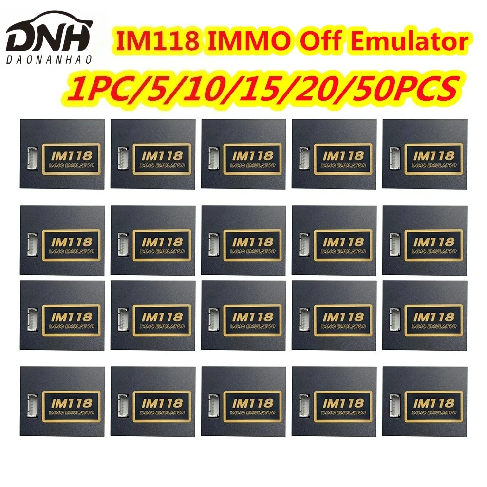 Новый универсальный эмулятор IMMO Off IM118 (K-LINE/CANBUS CAR) обновленной версии с датчиком присутствия пассажира для автомобильных иммобилайзеров