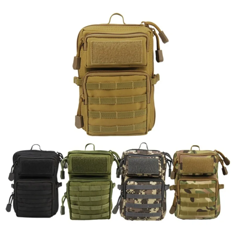 

Outdoor Hunting EDC Bag Phone Holder Pouch Camping Hiking MOLLE System Backpack Utility Waist Bag