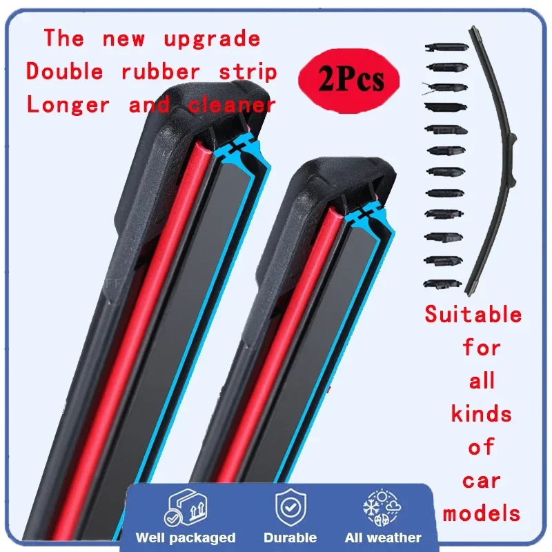 For Chevrolet Sail 1 2 3 2005-2024 Car Windshield Wiper Blade Front Windscreen Windshield Brushes Washer Accessories Cleaning