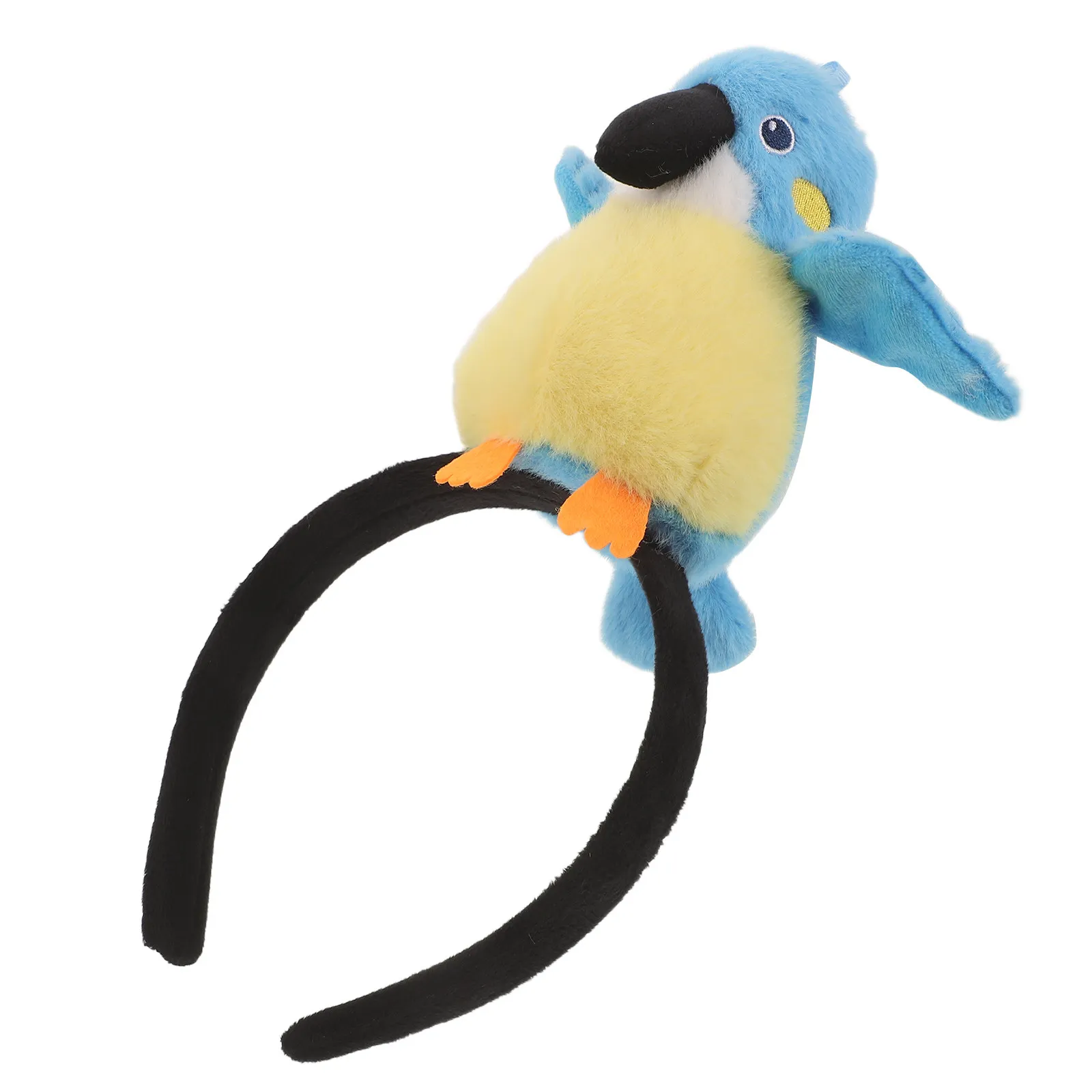 Blue Cartoon Bird Headband Animal Hair Accessory for Birthday Holiday Costume Parties Photo Shoot Bird Hairband for Women