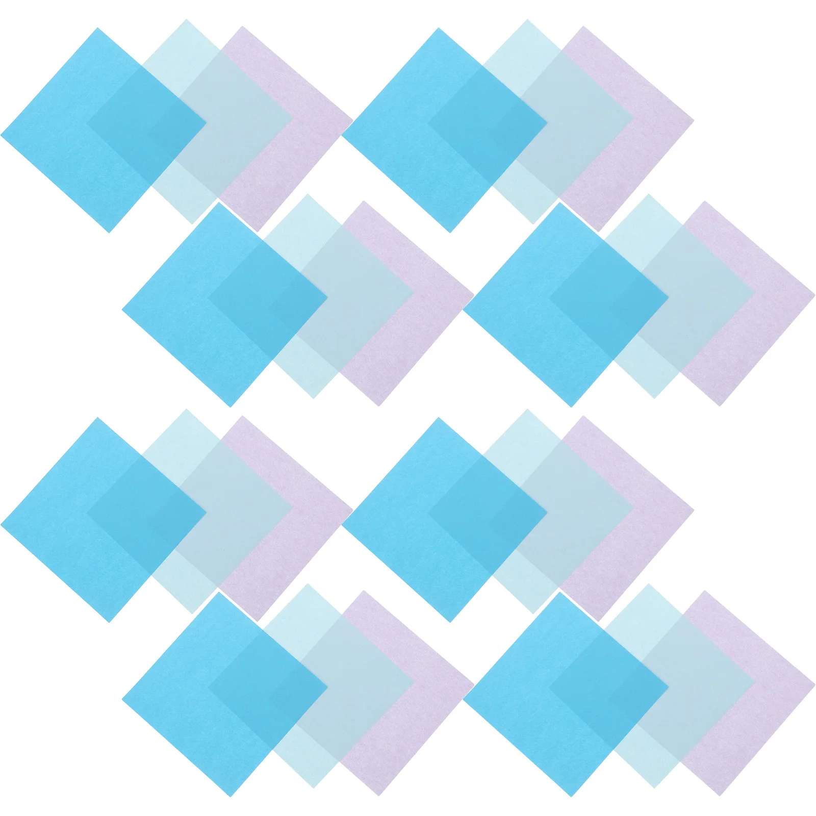 600 قطعة من ورق اوريغامي على الوجهين، أوراق قابلة للطي ملونة 15 سم، مشغولات ورقية مربعة للمشروعات الإبداعية