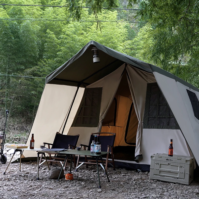 

Пляжная палатка для ресторана знаменитостей в Интернете, палатка для кемпинга, утолщенный двойной непромокаемый навес для кемпинга, защита от солнца, лагерь