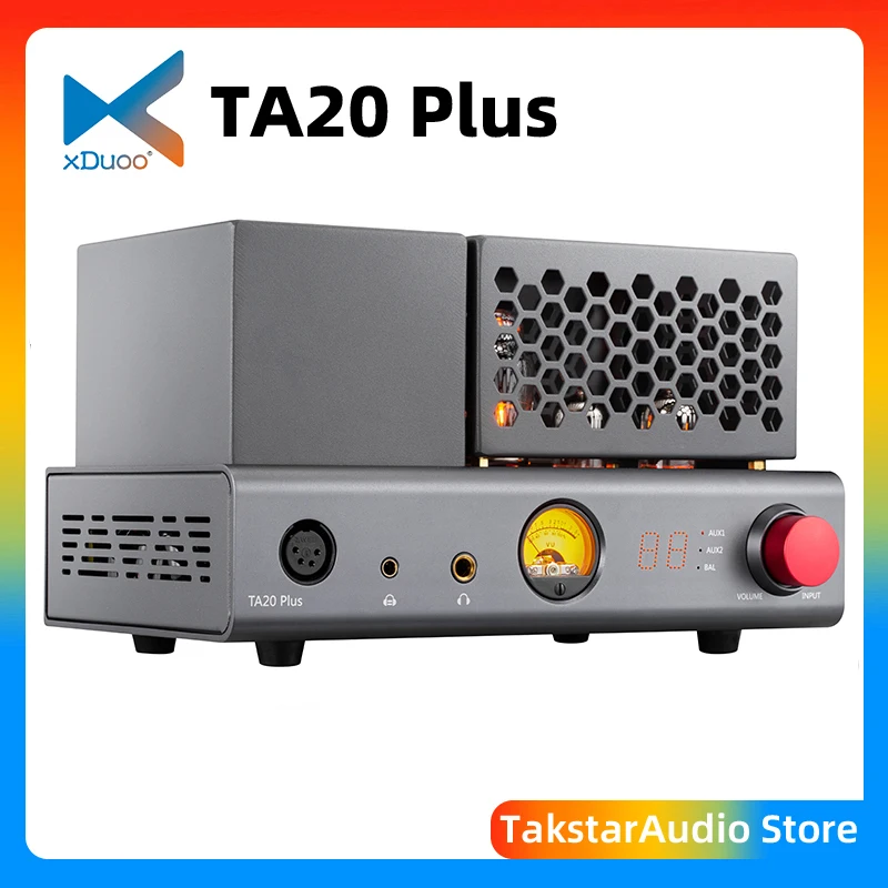 XDUOO TA20 Plus Balanced Tube Headphone Amplifier Balanced In/Out Output Tube Pure Warm Beautiful Powerful Shock Sound