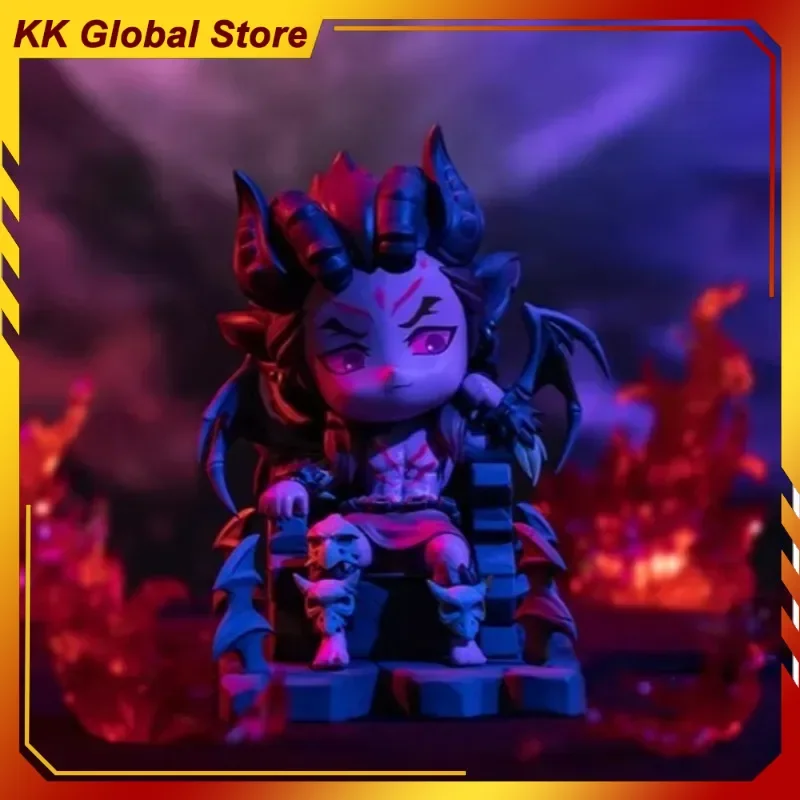 

10 см периферийные устройства для игр Dungeon & Fighter Ozma, аниме-фигурка, сидячая поза, модель из ПВХ, коллекция украшений, праздничные подарки, игрушки для детей