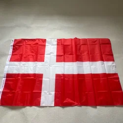 Bandera de Dinamarca YIXIN de poliéster resistente para colgar