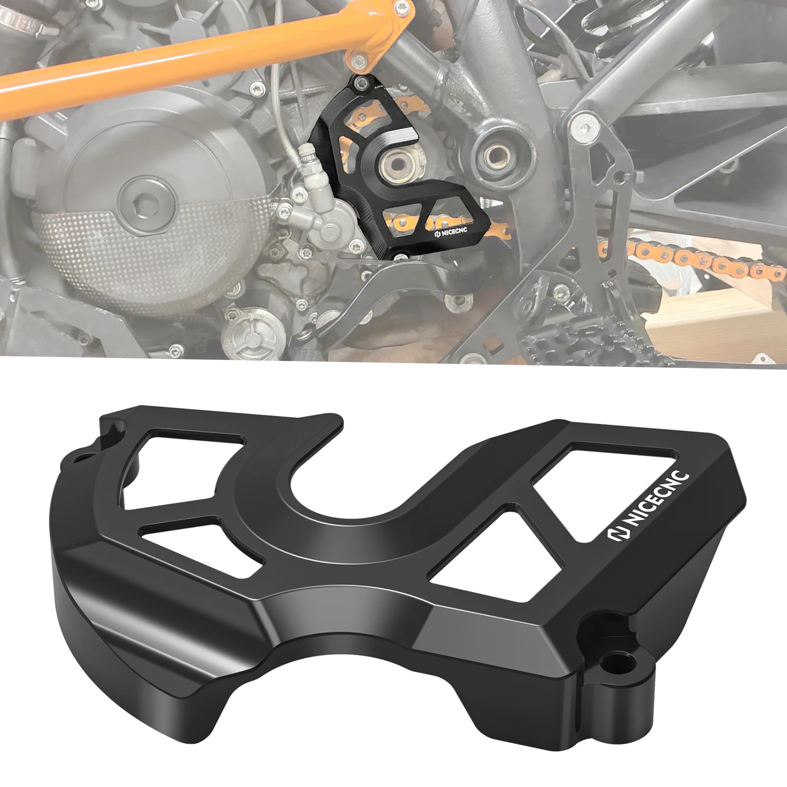 

For 17-20 1290 Super Adventure R S Motorcycle Sprocket Chain Guard Cover for KTM 1290 Super Duke GT 2016-2023