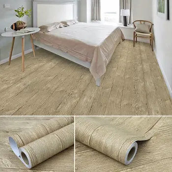 TTOKK Thick Waterproof Heat Resistant Floor Stickers Kitchen Self Adhesive Easy to Clean Tile Sticker for Bathroom Wallpaper