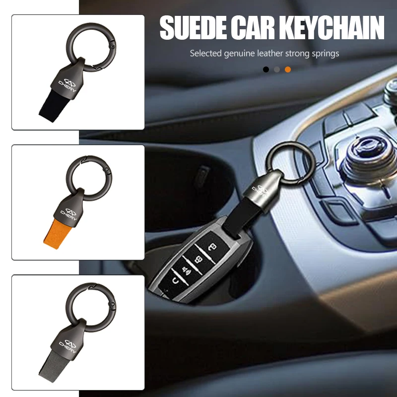 Для Chery 3D металлический автомобильный брелок для ключей, брелок для ключей, авто украшение интерьера TIGGO Eastar Elara IQ 2 7 Pro Cross Pro QQ Tiggo