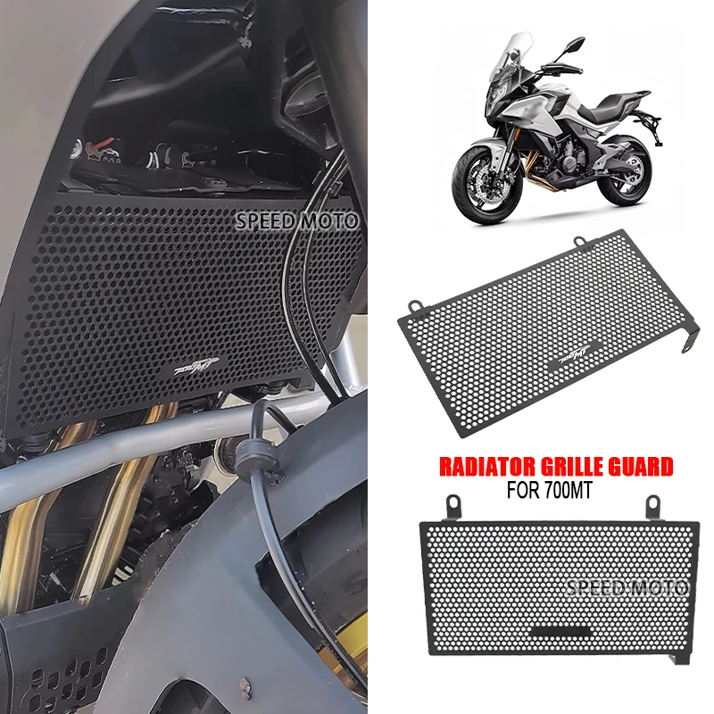 

New 2025- Motorcycle Accessories Radiator Grille Guard Cover Grill Protector For CFMOTO 700MT 700 MT CF700 MT700 2024 2025