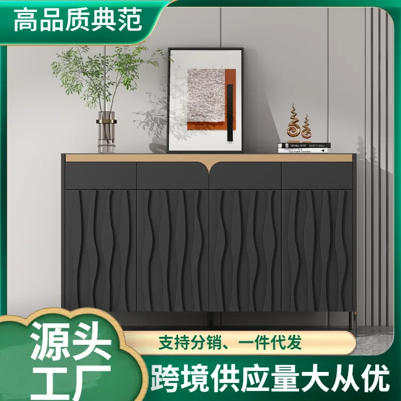 Italian Style Simple Living Room Shoe Cabinet Entryway Light Luxury Porch Storage Partition Modern Household Door Outer Shoe