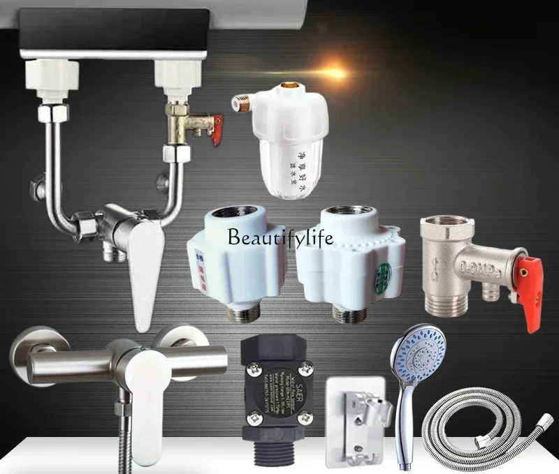 Electric water heater Daquan switch small kitchen treasure mixed water valve accessories