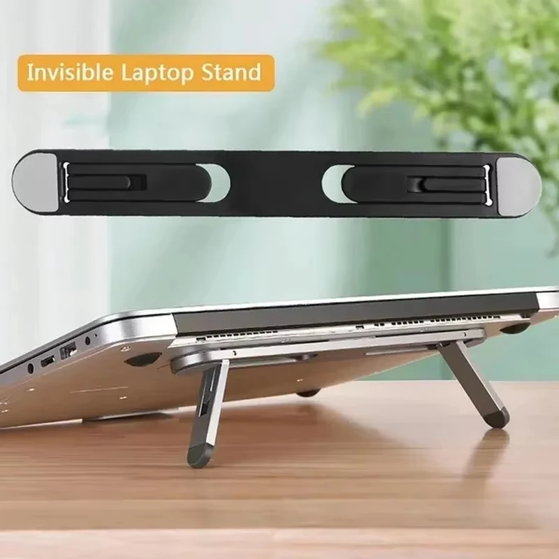Universal Laptop Stand for All Notebooks - Compatible with MacBook Pro 13/15, MacBook Air, Lenovo, Samsung/More