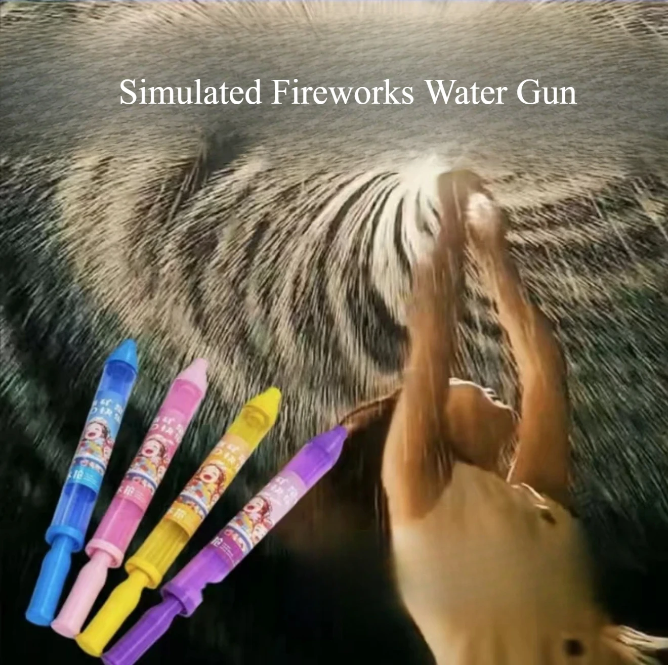 

Simulation Fireworks Spray Water Guns Squirt Toys Couples Surprise Tool Romantic Atmosphere Props Under Streetlights