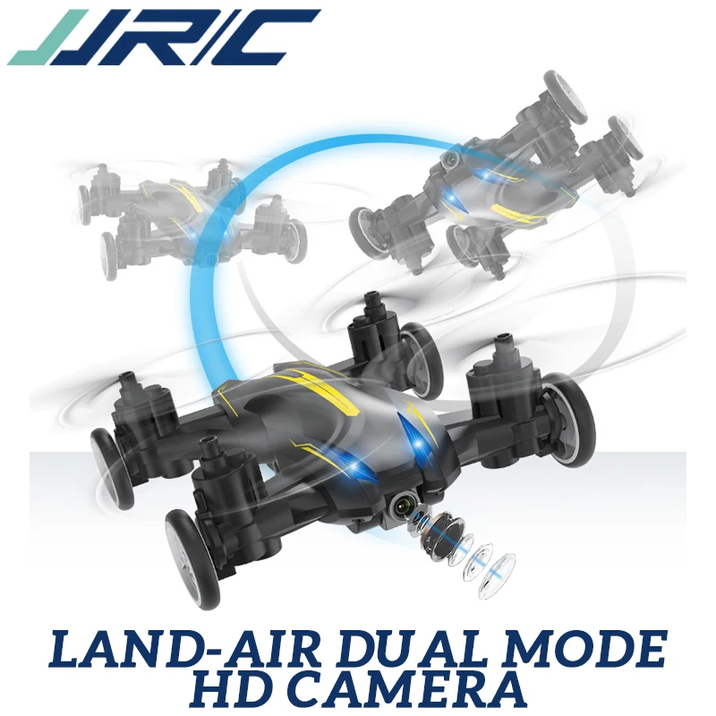 Jjrc H103W Mini Rc Quadcopter Land Air Dual Mode Tumbling 4Axis Remote Control Helicopter Flying Toys for Boys