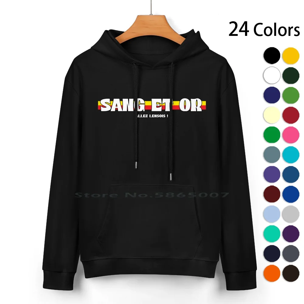 Lens-Blood And Gold Pure Cotton Hoodie Sweater 24 Colors Rc Lens Blood And Gold Go Lens Rclens Lens Racing Club Lensois Lens