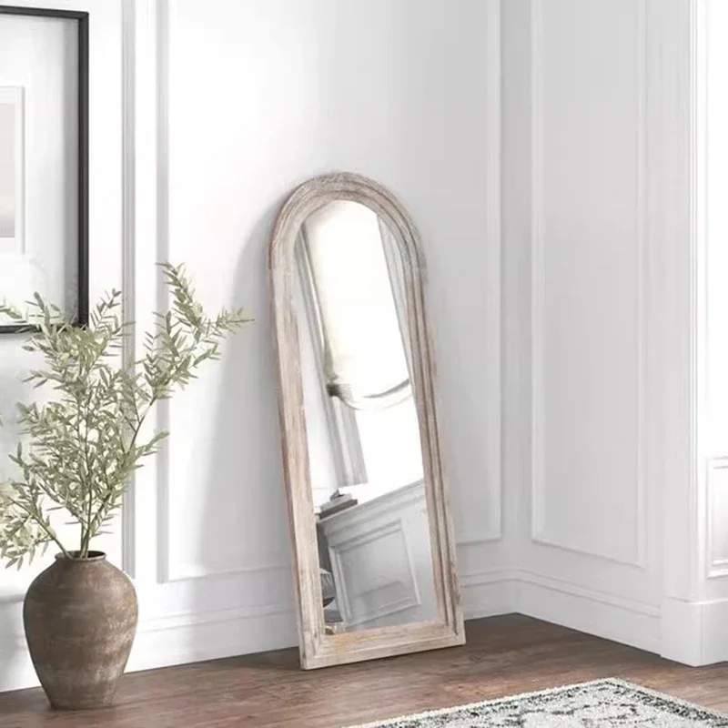 

Floor Vintage Nordic Decorative Mirrors Large Rectangle Full Body Art Mirrors Bedroom Vanity Espejos Decorativos Home Furnitures