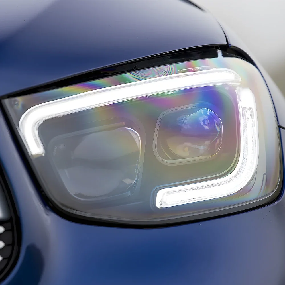 

Автомобильные фары для Benz GLC W253 2016-2022, обновление AMG 63S, Стайлинг, светодиодные автомобильные фары в сборе, проектор, аксессуары с двумя линзами