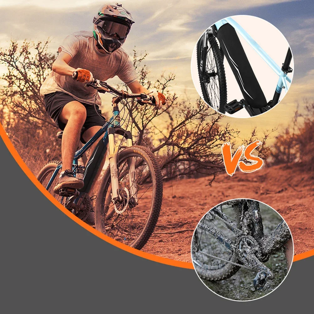Electric Bike Battery Protector Cycling Battery Guard Reflective Dust Cover  Removable Safe Insulation Protector Cying Accessori