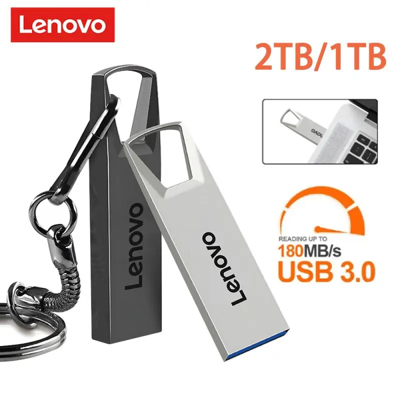 Lenovo USB 3.0 Flash Drive High Speed Pen Drive 2tb 1tb Usb 3.0 Memory Stick 512gb 256gb 128gb Pendrive Flash Disk For Tablet PC