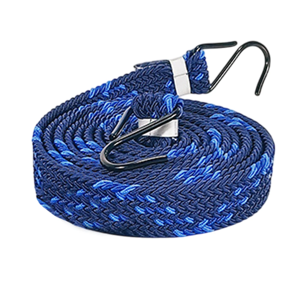 1PCS Extra Long Bungee Strap Ropes 2.5M 4M Length Rubber Strong Elastic Rope For Hand Truck Car Bike Emulsion Elastic Bandage