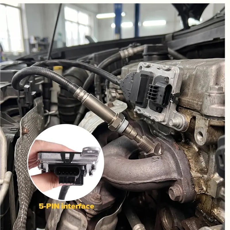 AT92-For Jeep Renegade Compass Fiat 500X 1.6 2.0 14-24 Compatible Nox Sensor Nitrogen Oxide Sensor OE 55282708 SNS0767 A2C131073