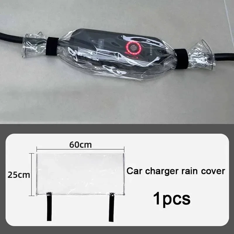 Universal New Energy Car Charging Port Rain Cover Rainproof Dustproof EV Charger Protect Cover