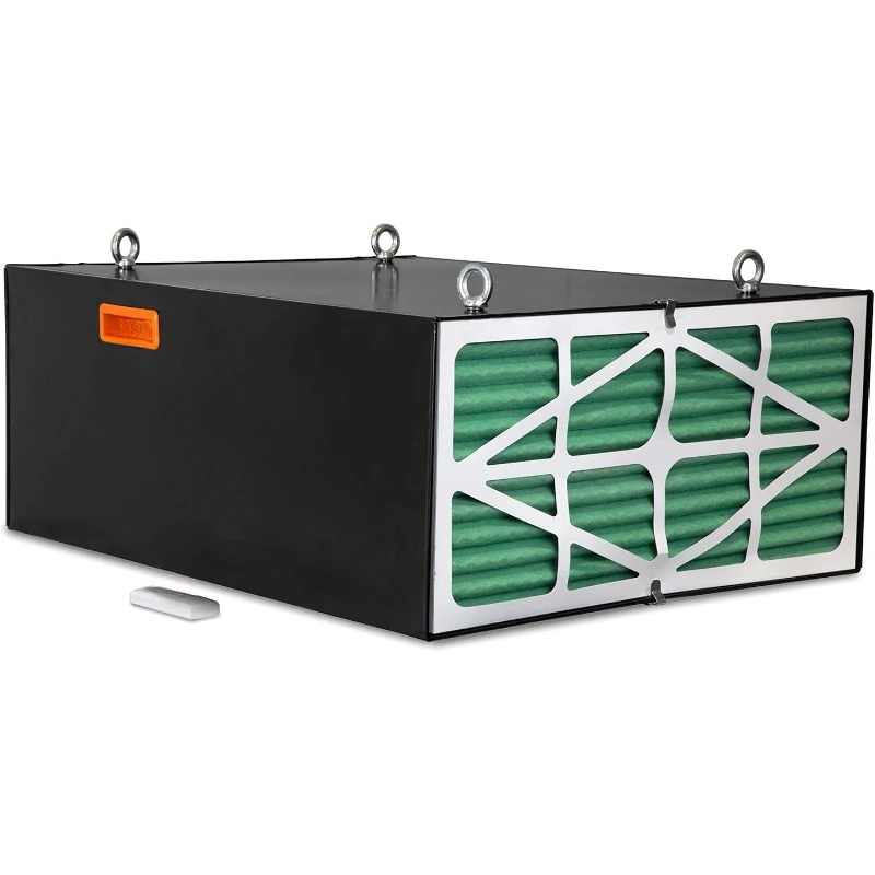 4.2-Amp 3-Speed Remote-Controlled Industrial-Strength Air Filtration System