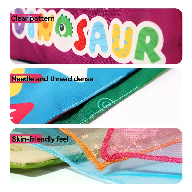 Zabawna Kreskówka Niezniszczalna Książeczka Materiałowa Pierścień Pudełko na Chusteczki Papierowe Zabawka