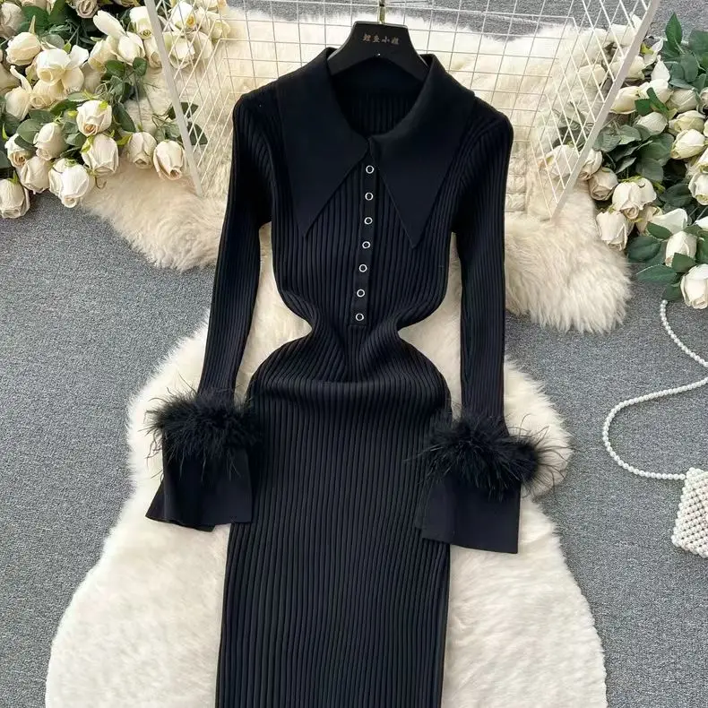 ドレス レディースドレス ミニ 秋 コーデュロイ パネル付き ボタン付き カジュアル 構造化された プレッピー アカデミー Hタイプ シワ防止 シンプル 若々しい