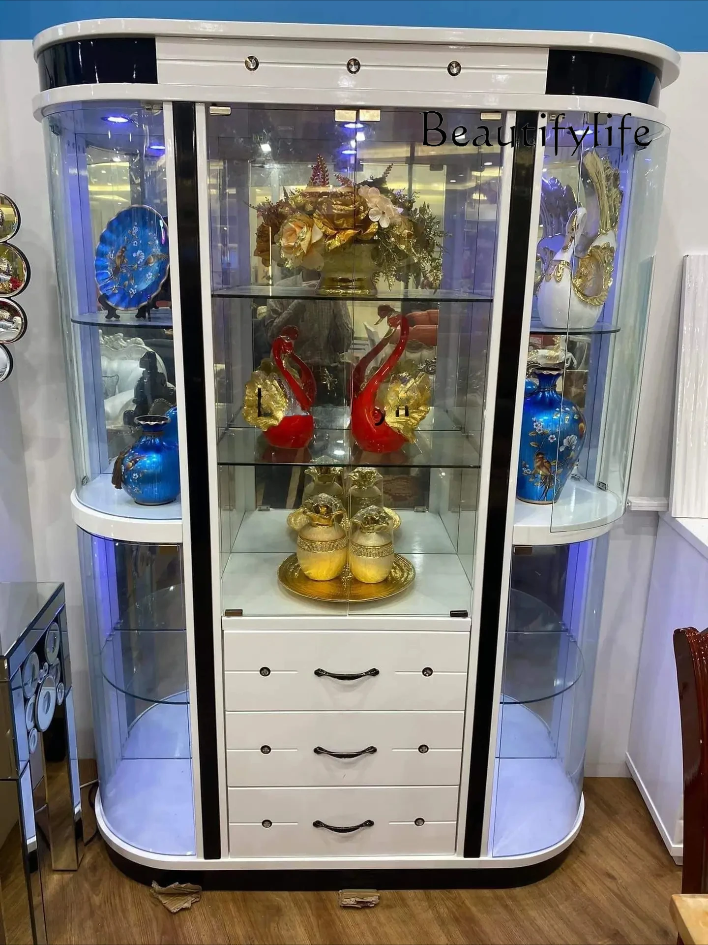

Factory direct sales, household affordable Italian style wine cabinets, various sizes and styles wine cabinets decoración hogar