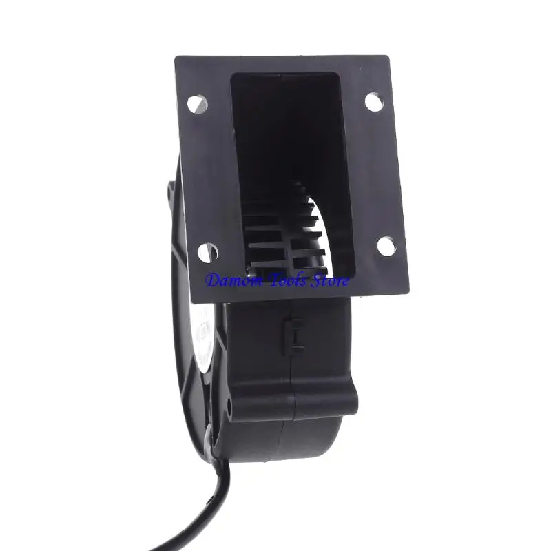 57BE BBQ FAN 12V 5300R/MIN AIR BLOWER สำหรับบาร์บีคิวปิคนิคแคมป์ปิ้งไฟเริ่มต้น