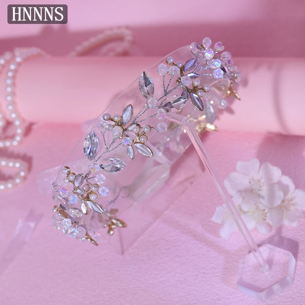 

HNNNS Handmade Crystal Belt Modern Bride Wedding Sashes Banquet Wedding Party Dress Decoration Women's Jewelry Belts SA338
