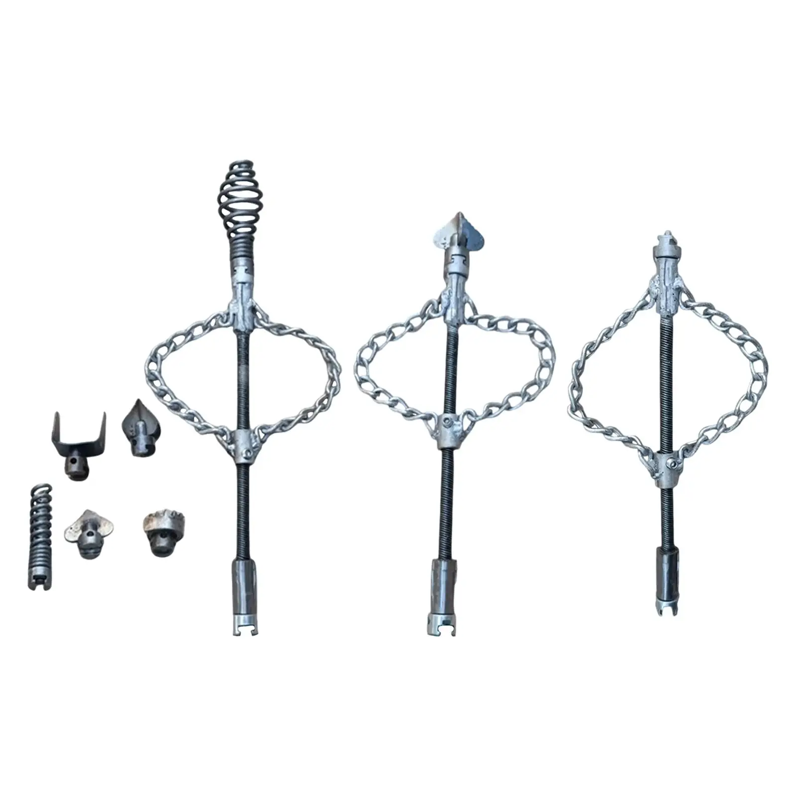 

Гибкий шланг-цепь для прочистки канализации от засоров и накипи для кухни и ванной