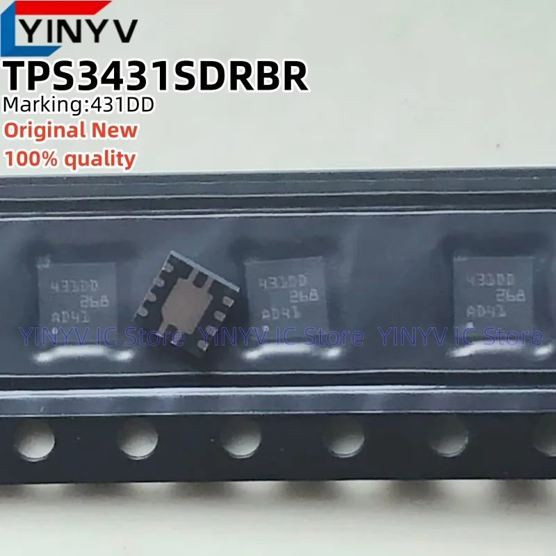 10Pcs TPS3431SDRBR 431DD VSON-8 TPS3431 Standard Programmable Watchdog Timer with Enable Original New 100% quality