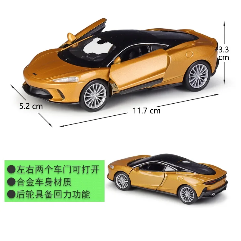 WELLY 1:36 GT Hohe Simulation Zurückziehen Auto Modell Auto Metall Legierung Spielzeug Auto Für Kind Geschenke Sammlung B620