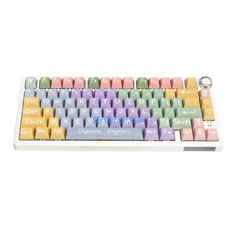 

E65E 133Keys Keycap PBT Sublimation Keycaps Better Comfort XDA Profile PBT Keycaps
