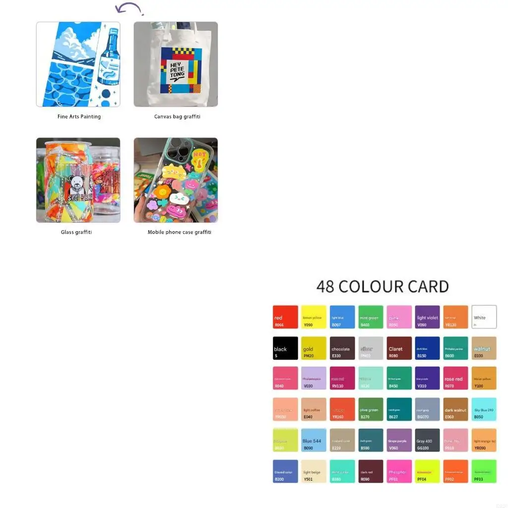 

Pack of Painting Art Pens Drawing Pen for Acrylic Painting and Decoration K92C