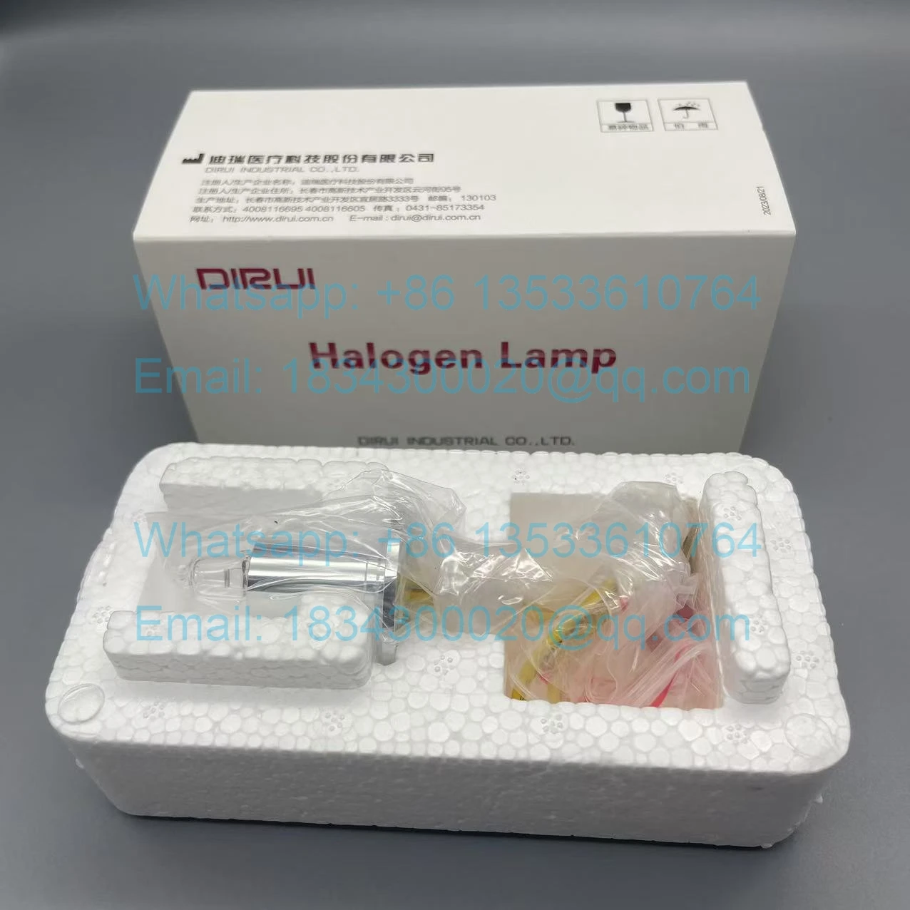 Original Dirui CST180 CST240 CST300 CS-240 CS-300 CS-400 C-S600 CS-800 CS-1200 12V 20W Halogen Lamp 12V20W DIRUI