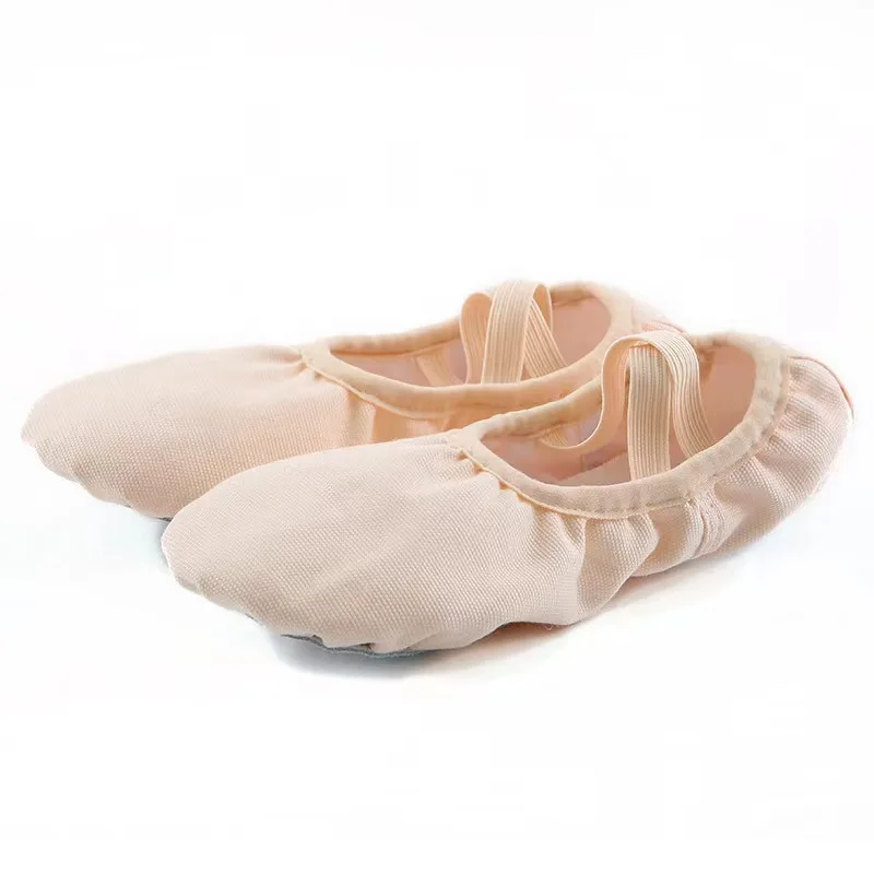 Volwassen kinderen kinderen professionele canvas ballet dansschoenen yoga moderne leraar praktijk kat klauw teen schoen