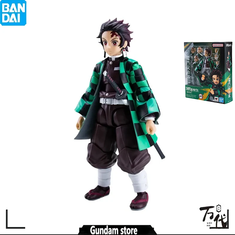 

BANDAI ORIGINAL GENUINE ANIME DEMON SLAYER KAMADO TANJIROU SHF MODEL TOYS ACTION FIGURE GIFTS COLLECTIBLE ORNAMENTS BOYS KIDS