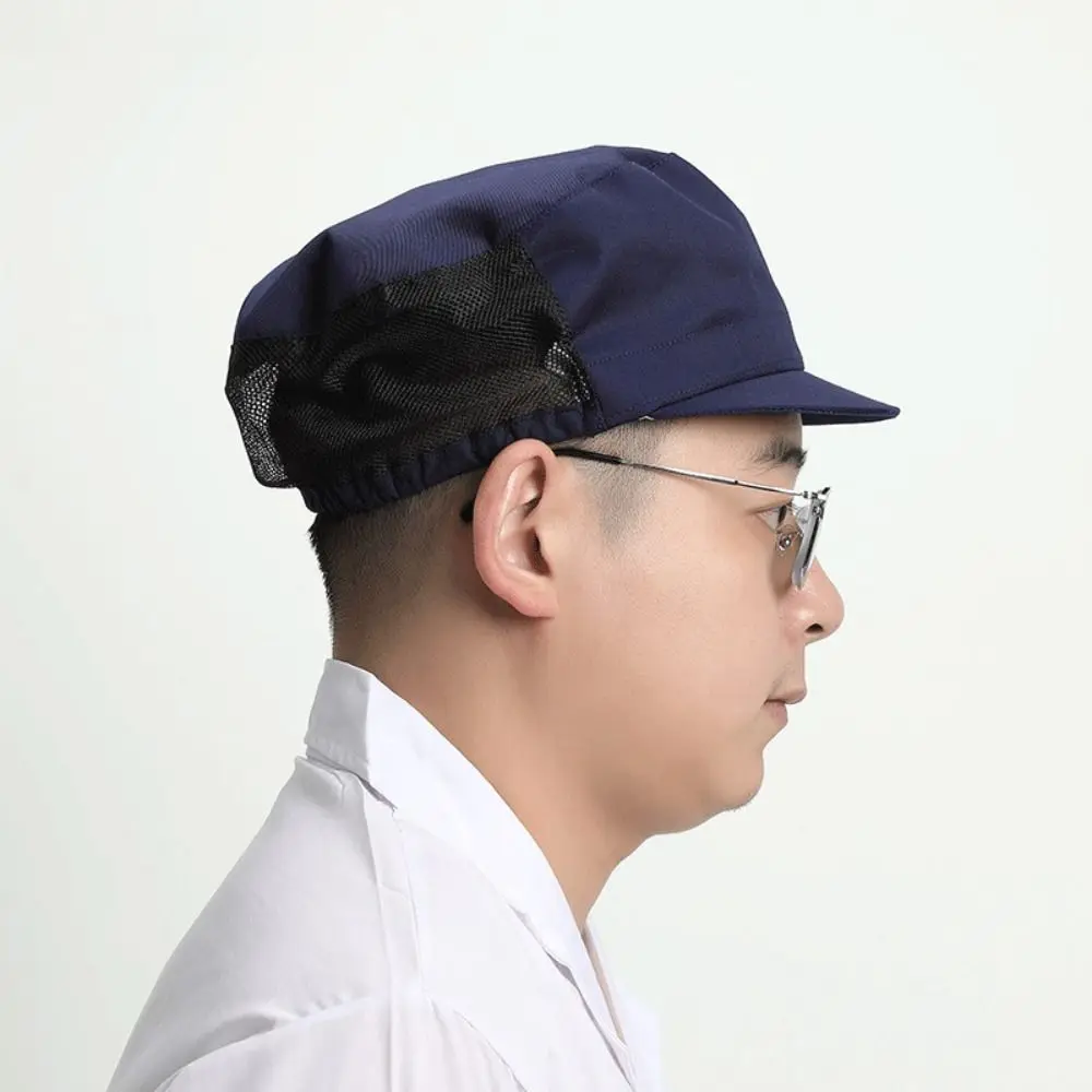 Cook Accessories Cloth Work Hat Breathable Mesh Work Wear Chef Hat Food Service Smoke-proof Dust Hair Nets Cap Factory